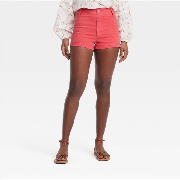 Universal Thread Pants - Universal Thread Women's High Waist Shorts - Pink